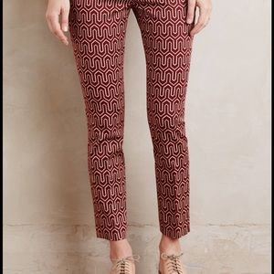 💕Anthropologie Cartonnier Pant in Charlie Fit💕